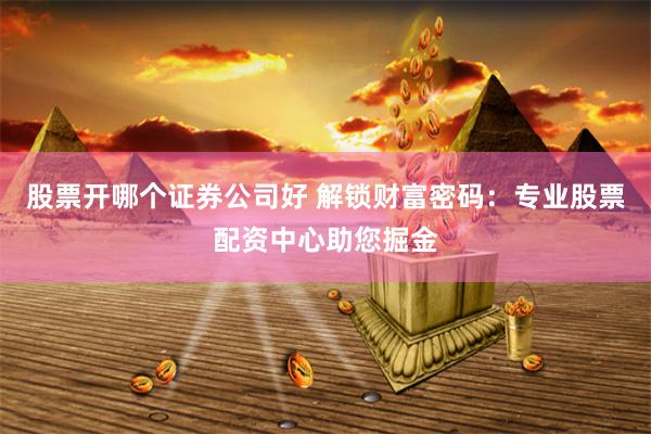 股票开哪个证券公司好 解锁财富密码：专业股票配资中心助您掘金