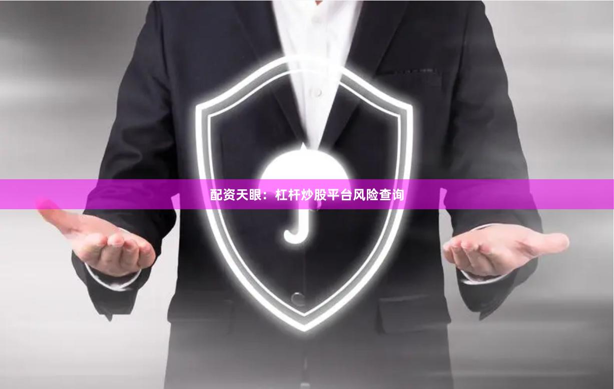 配资天眼：杠杆炒股平台风险查询